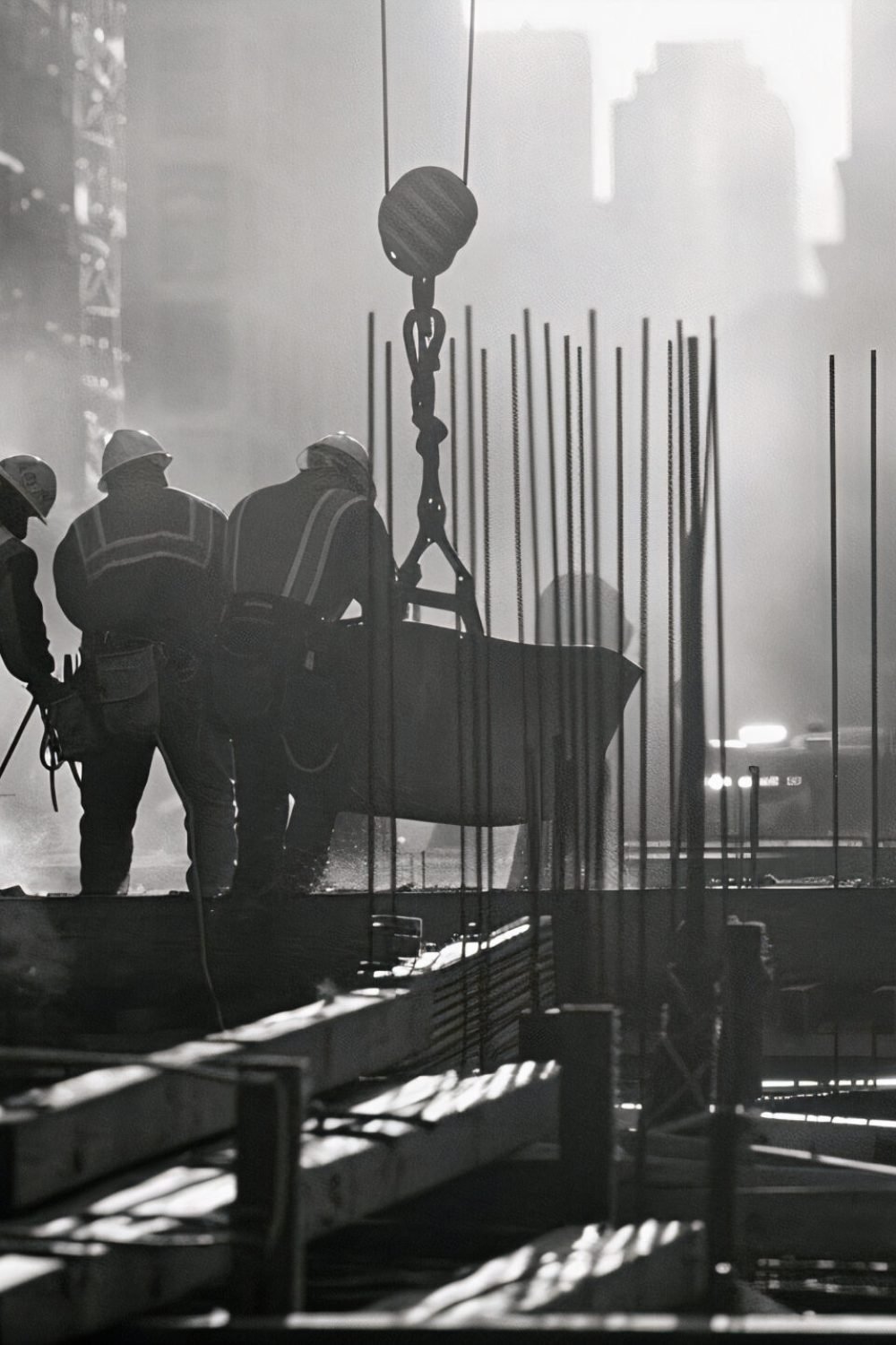escena-monocromatica-que-representa-la-vida-de-los-trabajadores-en-un-sitio-de-la-industria-de-la-construccion