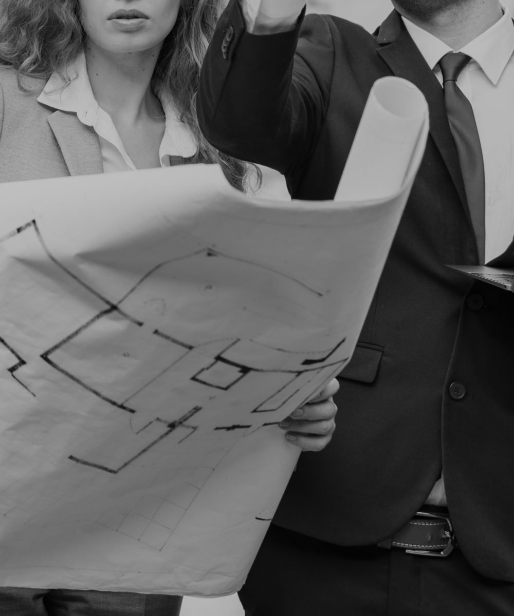 Business construction design shoot